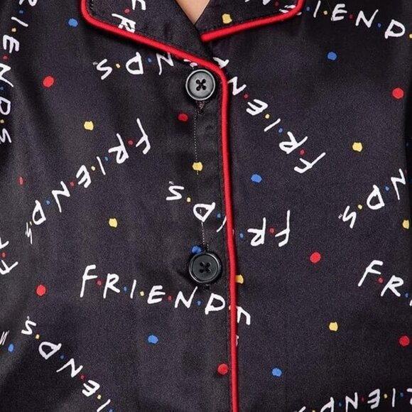 ❤️❤️ Warner Bros. Friends Girls 3pc Pajama Set Size 12 NWT - Picture 5 of 7